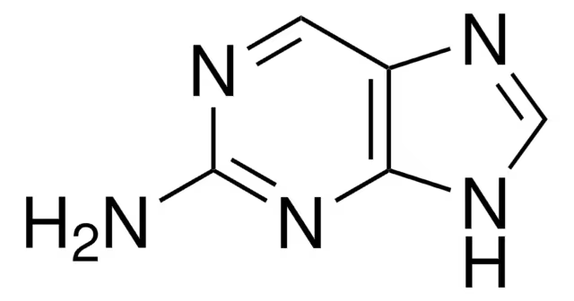 2-Aminopurine structure, CAS 452-06-2