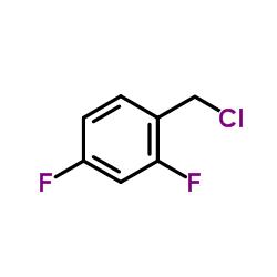 2,4-Difluorobenzyl chloride structure, CAS 452-07-3