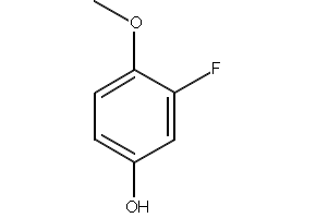 3-Fluoro-4-methoxyphenol structure, CAS 452-11-9