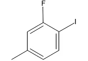 3-Fluoro-4-iodotoluene structure, CAS 452-79-9