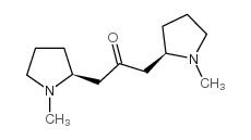 Cuscohygrine structure, CAS 454-14-8