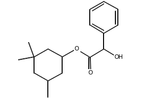 Cyclandelate structure, CAS 456-59-7