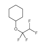 (1,1,2,2-Tetrafluoroethoxy)cyclohexane structure, CAS 456-63-3