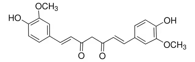 Curcumin structure, CAS 458-37-7