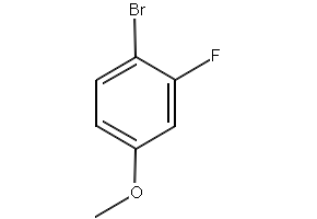 4-Bromo-3-fluoroanisole structure, CAS 458-50-4