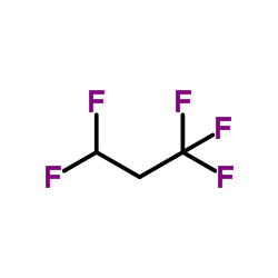1,1,1,3,3-Pentafluoropropane structure, CAS 460-73-1