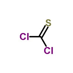 Thiophosgene structure, CAS 463-71-8