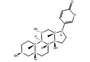 Gamabufotalin structure, CAS 465-11-2