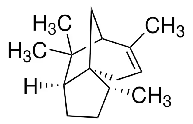 alpha-Cedrene structure, CAS 469-61-4