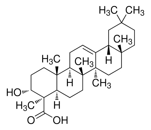 alpha-Boswellic acid structure, CAS 471-66-9