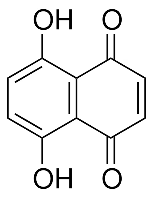 5,8-Dihydroxy-1,4-naphthoquinone structure, CAS 475-38-7