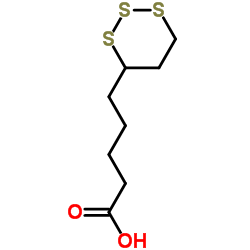 1,2,3-Trithiane-4-pentanoic Acid structure, CAS 1204245-29-3