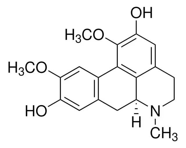 Boldine structure, CAS 476-70-0