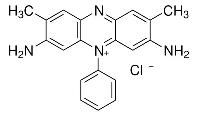 Basic Red 2 structure, CAS 477-73-6