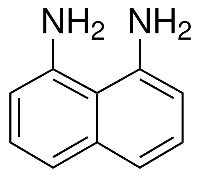 1,8-Diaminonaphthalene structure, CAS 479-27-6