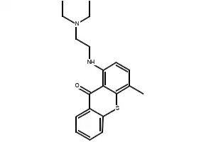 Lucanthone structure, CAS 479-50-5