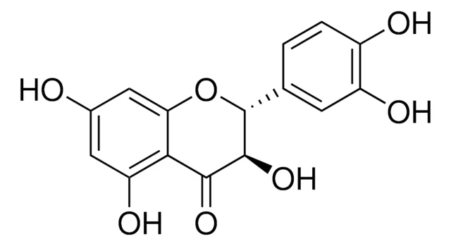 Taxifolin structure, CAS 480-18-2
