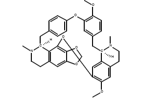 Cepharanthine structure, CAS 481-49-2