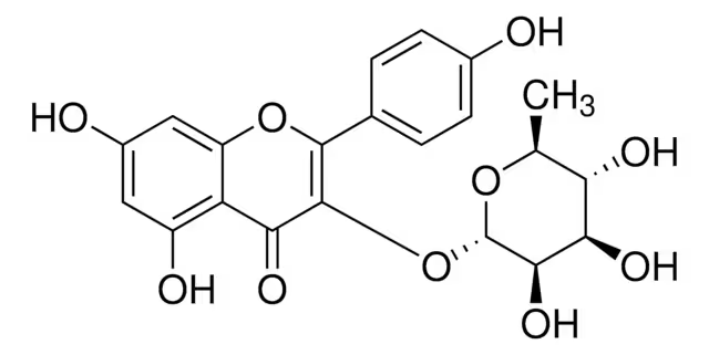 Afzelin structure, CAS 482-39-3