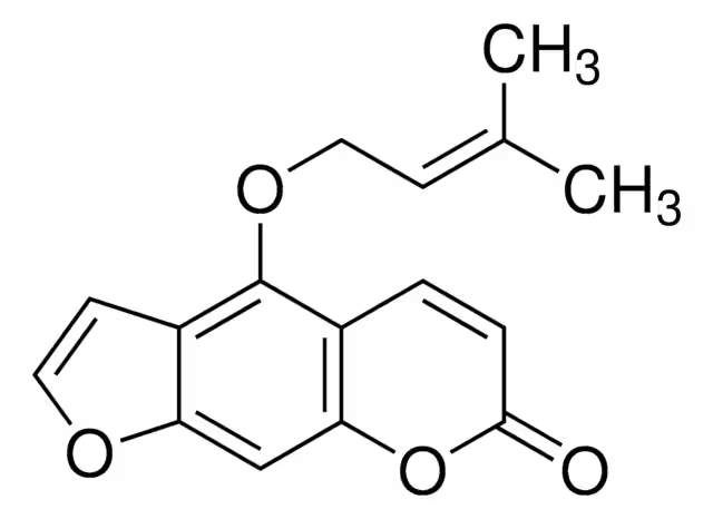 Isoimperatorin structure, CAS 482-45-1