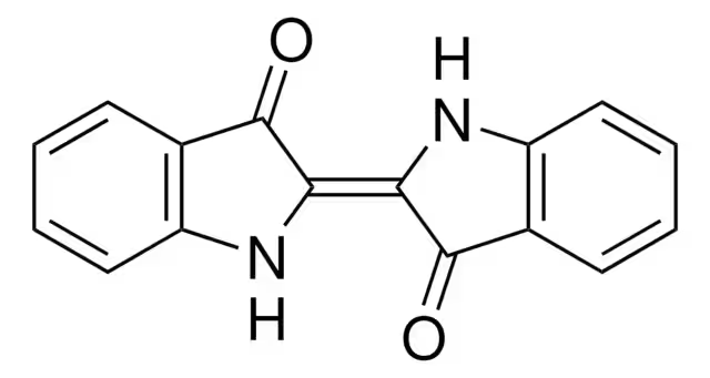 Indigo structure, CAS 482-89-3