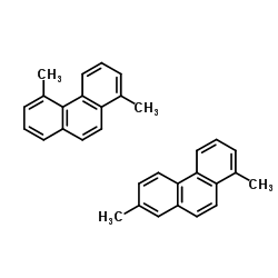 1,7-Dimethylphenanthrene structure, CAS 483-87-4