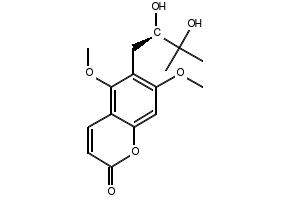 Toddaline structure, CAS 483-90-9