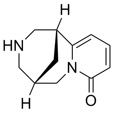 Cytisine structure, CAS 485-35-8