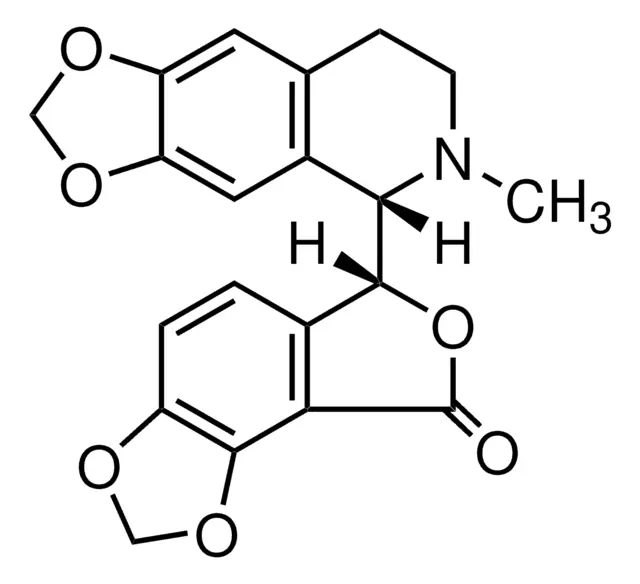 (+)-Bicuculline structure, CAS 485-49-4