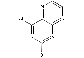 Lumazine structure, CAS 487-21-8