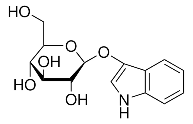 3-Indoxyl-beta-D-glucopyranoside structure, CAS 487-60-5
