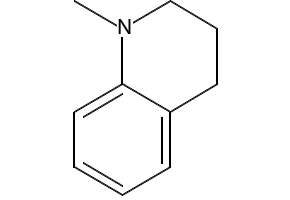 1,2,3,4-Tetrahydro-1-methylquinoline structure, CAS 491-34-9