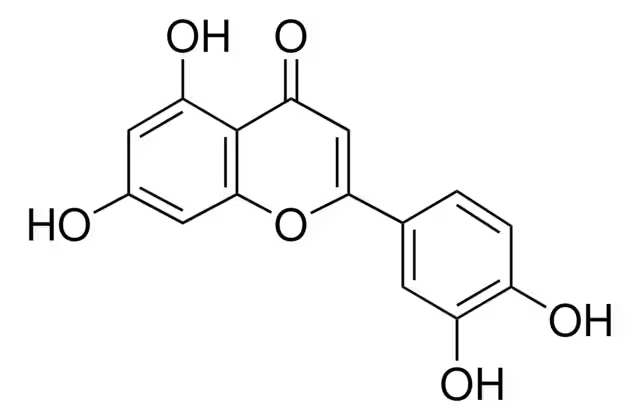 Luteolin structure, CAS 491-70-3