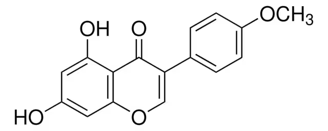 5,7-Dihydrox -4'-methoxyisoflavone structure, CAS 491-80-5