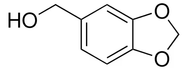 Piperonyl alcohol structure, CAS 495-76-1
