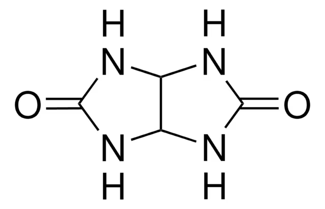 Glycoluril structure, CAS 496-46-8