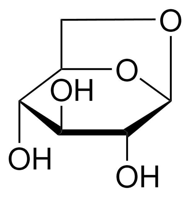 1,6-Anhydro-beta-D-glucopyranose structure, CAS 498-07-7