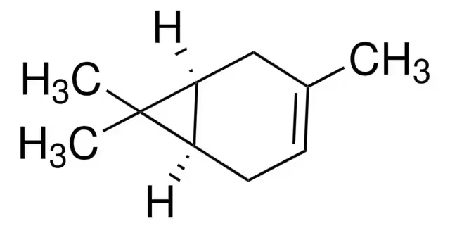 (1S)-(+)-3-Carene structure, CAS 498-15-7
