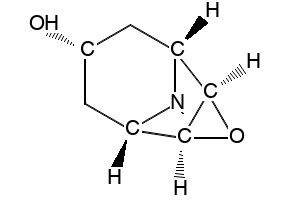 Scopine structure, CAS 498-45-3