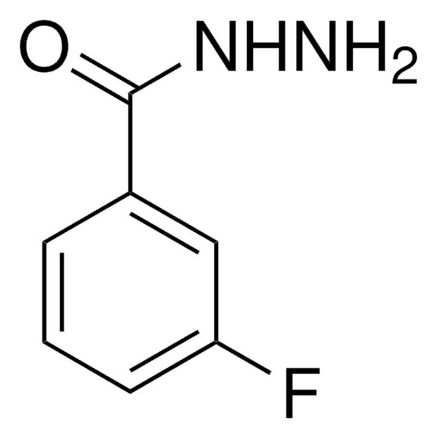 3-Fluorobenzoic hydrazide structure, CAS 499-55-8