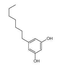 5-Heptylresorcinol structure, CAS 500-67-4
