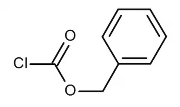 Benzyl chloroformate structure, CAS 501-53-1