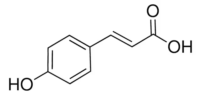 4-Hydroxycinnamic acid structure, CAS 501-98-4