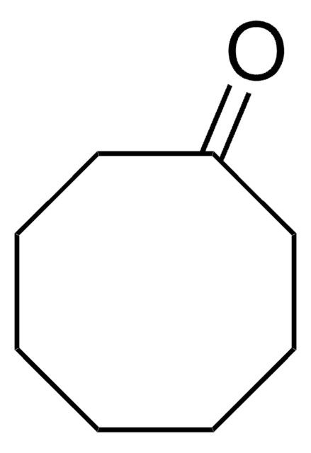 Cyclooctanone structure, CAS 502-49-8