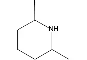 2,6-Dimethylpiperidine structure, CAS 504-03-0