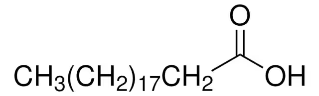 Eicosanoic acid structure, CAS 506-30-9