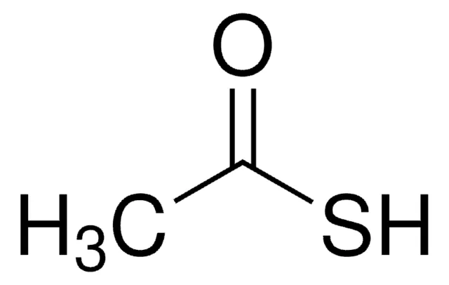 Thioacetic acid structure, CAS 507-09-5