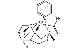 Gelsemine structure, CAS 509-15-9