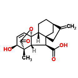 Gibberellin A7 structure, CAS 510-75-8