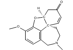 Galanthaminone structure, CAS 510-77-0